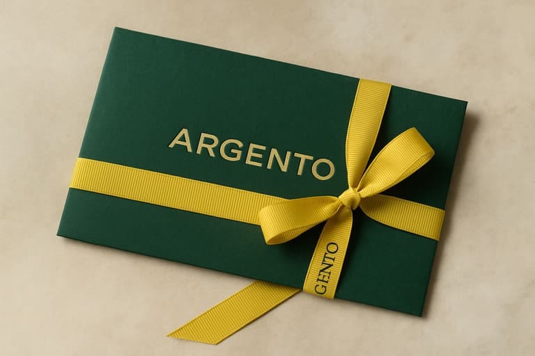 Подарочный сертификат ARGENTO номиналом 5 000 рублей